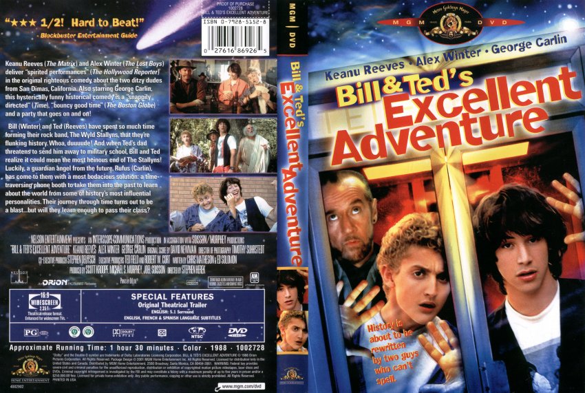 bill and ted's excellent adventure