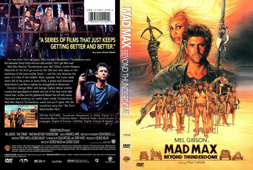 mad max beyond thunderdome box office