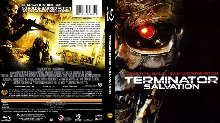 Terminator Salvation Blu ray