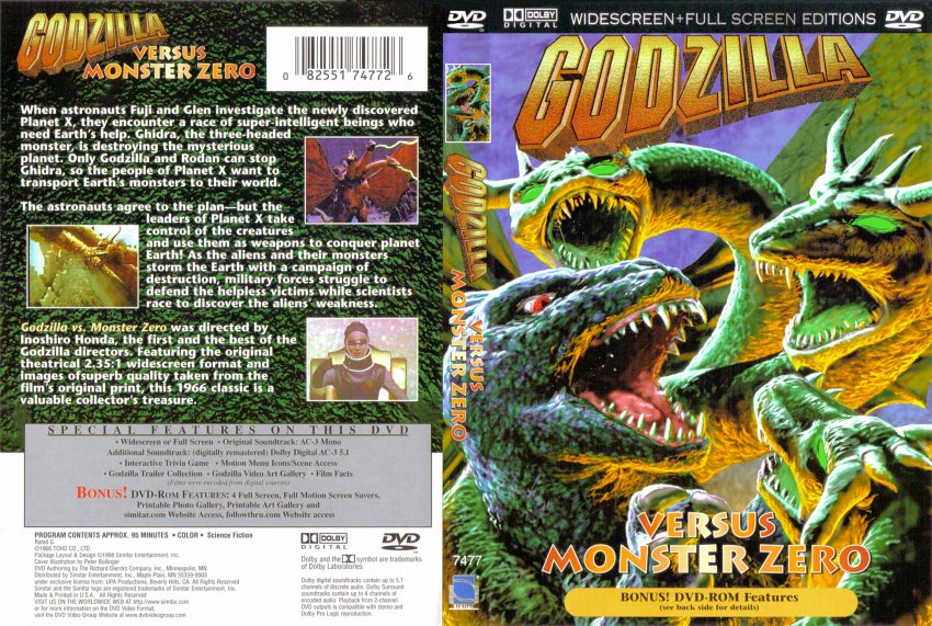 godzilla vs monster zero