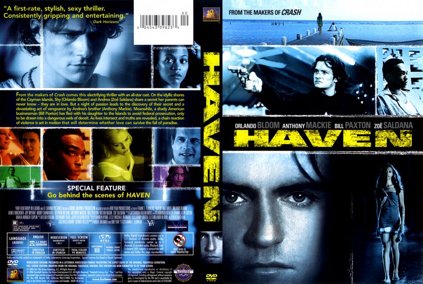 Haven Movie DVD Scanned Covers 349Haven DVD Covers