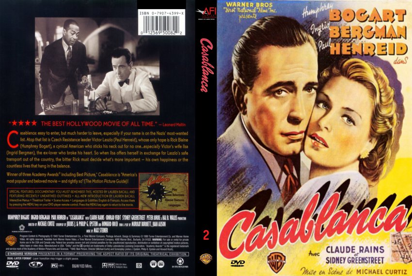 Casablanca AFI 100 - scan