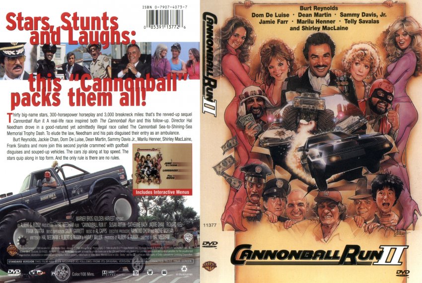 Cannonball Run 2 - scan