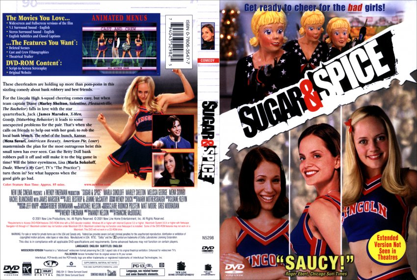 Sugar & Spice - Movie DVD Scanned Covers - 669Sugar Spice ...