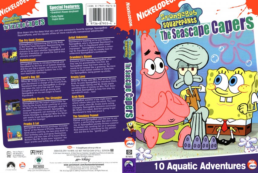 SpongeBob Squarepants - Seascape Capers