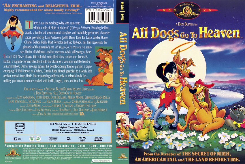 All Dogs Go To Heaven Dvd Collection