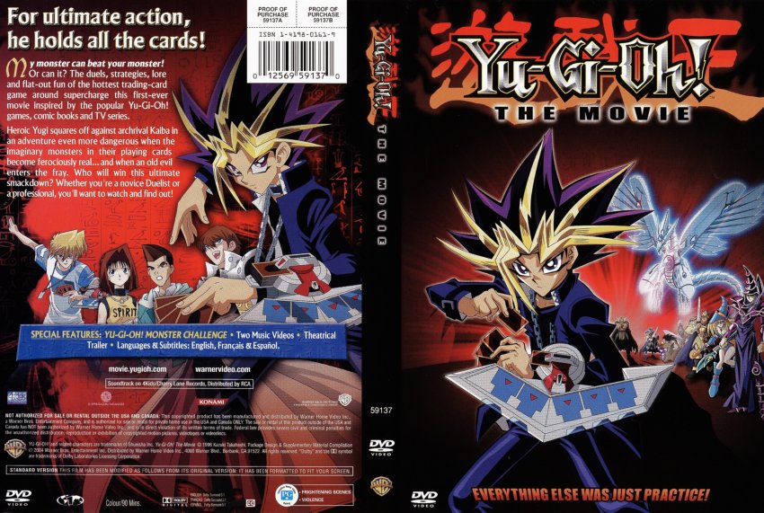 Yu-Gi-Oh! The Movie R1 Scan