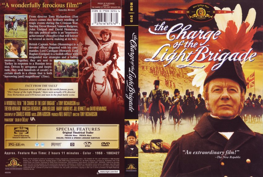 the charge of the light brigade movie