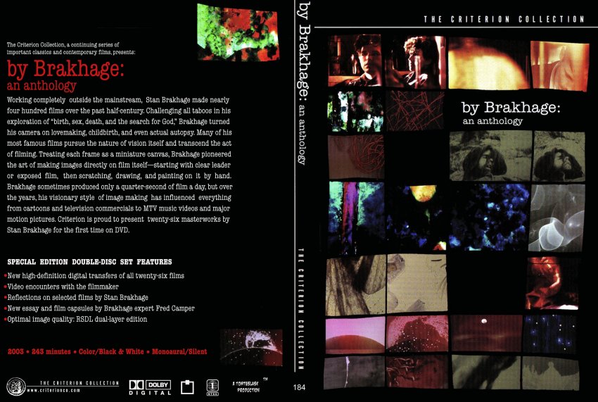Criterion Collection 184 - By Brakhage