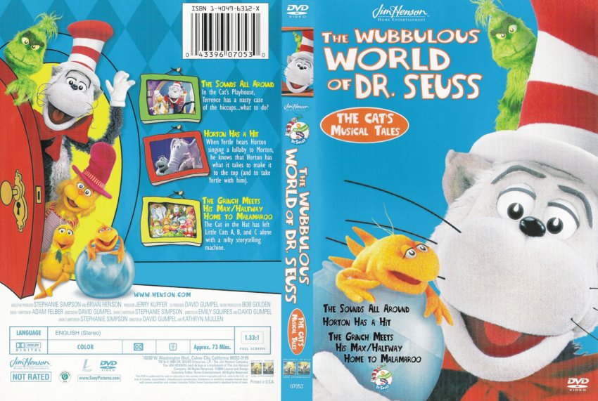 The Wubbulous World Of Dr. Seuss Vhs Volume
