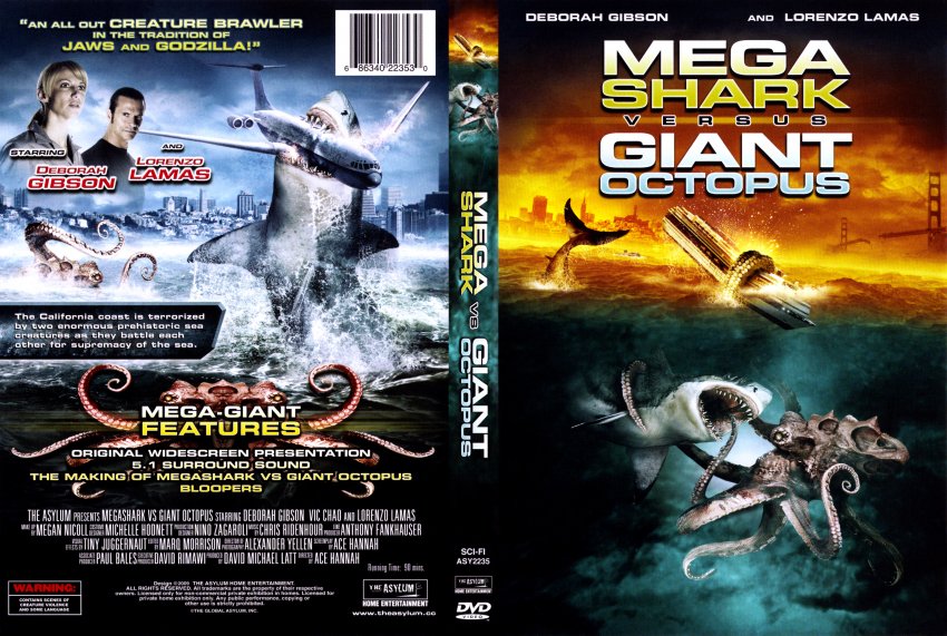 Mega Shark Versus Giant Octopus