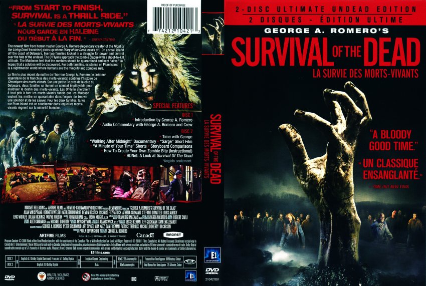 Survival Of The Dead - Movie DVD Scanned Covers - Survival Of The Dead ...